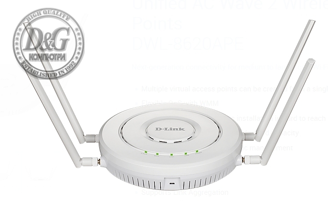 D-Link Wireless AC2600 Wave2 Dual-Band Unified Access Point