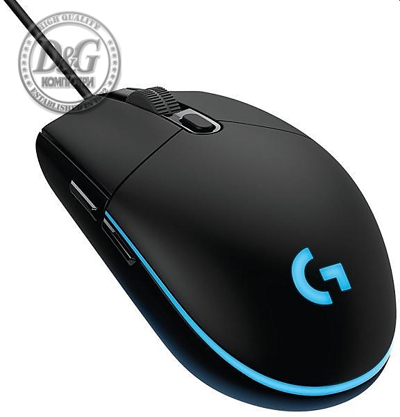 Logitech G203 LIGHTSYNC Gaming Mouse - Black - USB - N/A - EMEA - G203 LIGHTSYNC Gaming PC Group