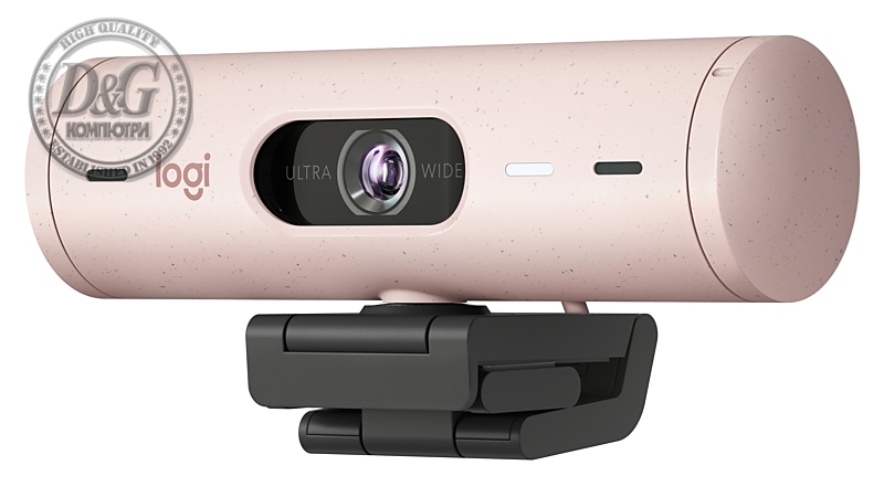 Logitech Brio 500 - ROSE - EMEA28