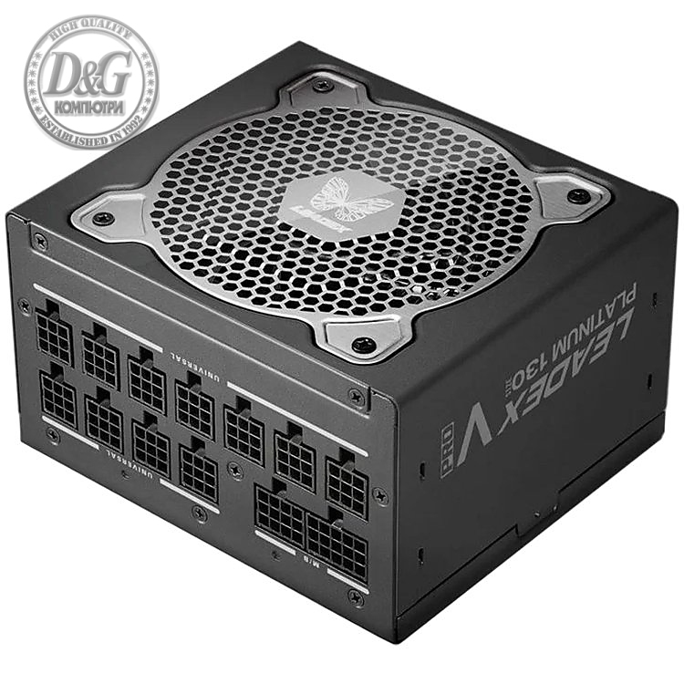 Super Flower Leadex V Platinum Pro 850W 80 Plus Platinum, Fully Modular, Compact 130mm Size, 120mm F.D.B PWM Fan, 5 year warranty