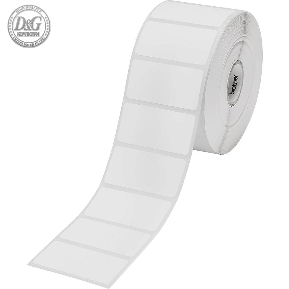 Brother BDE-1J026051-102 White Paper Label Roll, 1900 labels per roll, 51x26 mm / 1 roll (PK OF 16)