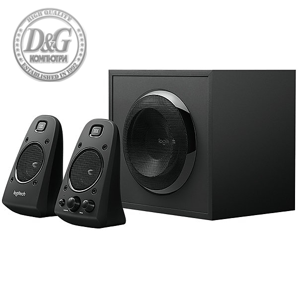 LOGITECH Z625 THX Speaker System 2.1 - BLACK - 3.5 MM/Optical