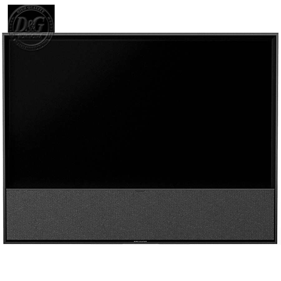 Beovision Harmony Wood cover 83'' Black Anthracite/Dark Oak (2) - STAGED