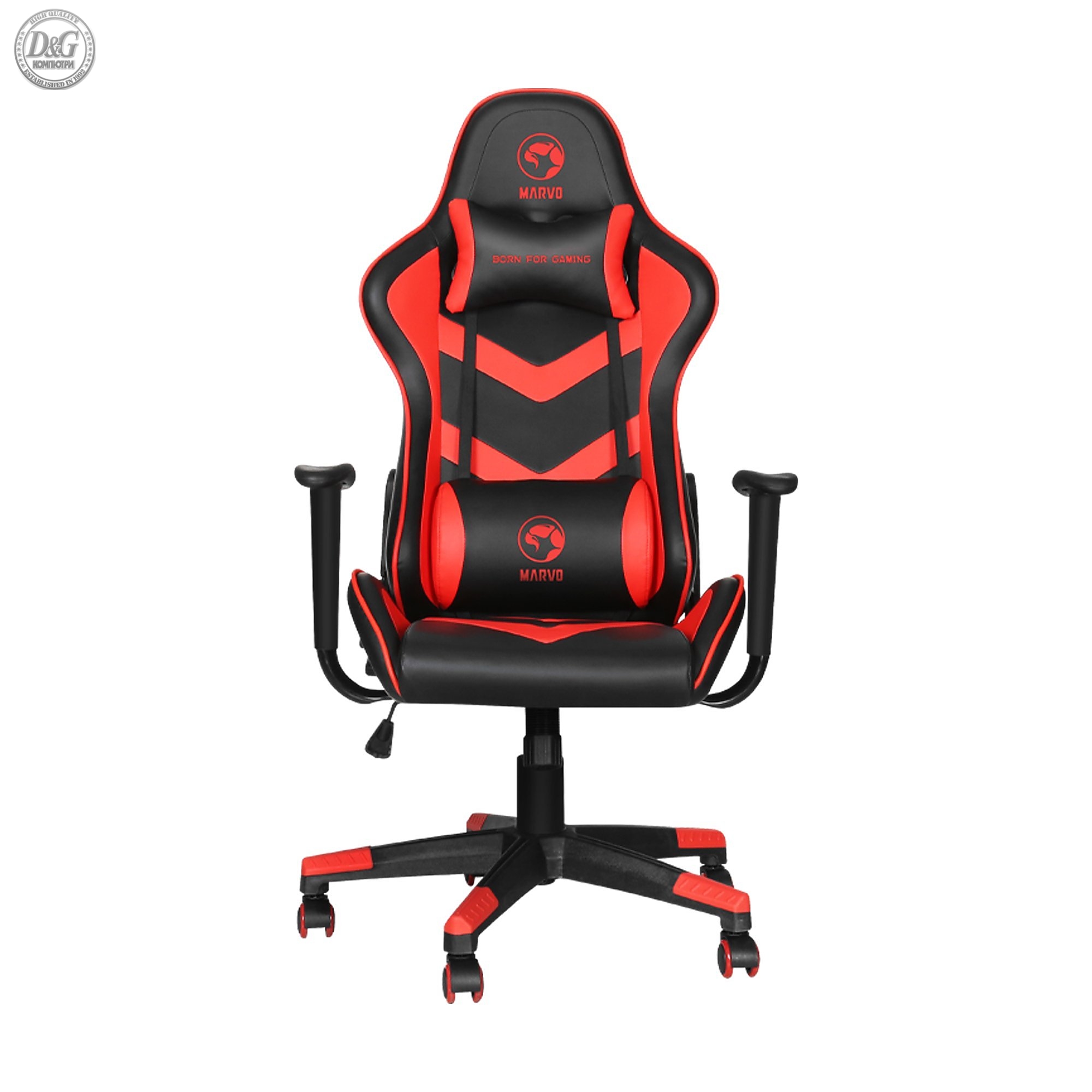 Marvo гµймърски с‚о» Gaming Chair CH-106 v2 Black/Red