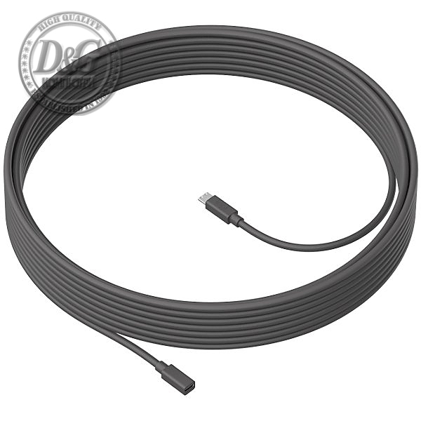 LOGITECH MIC CABLE for MeetUp 10m - WW