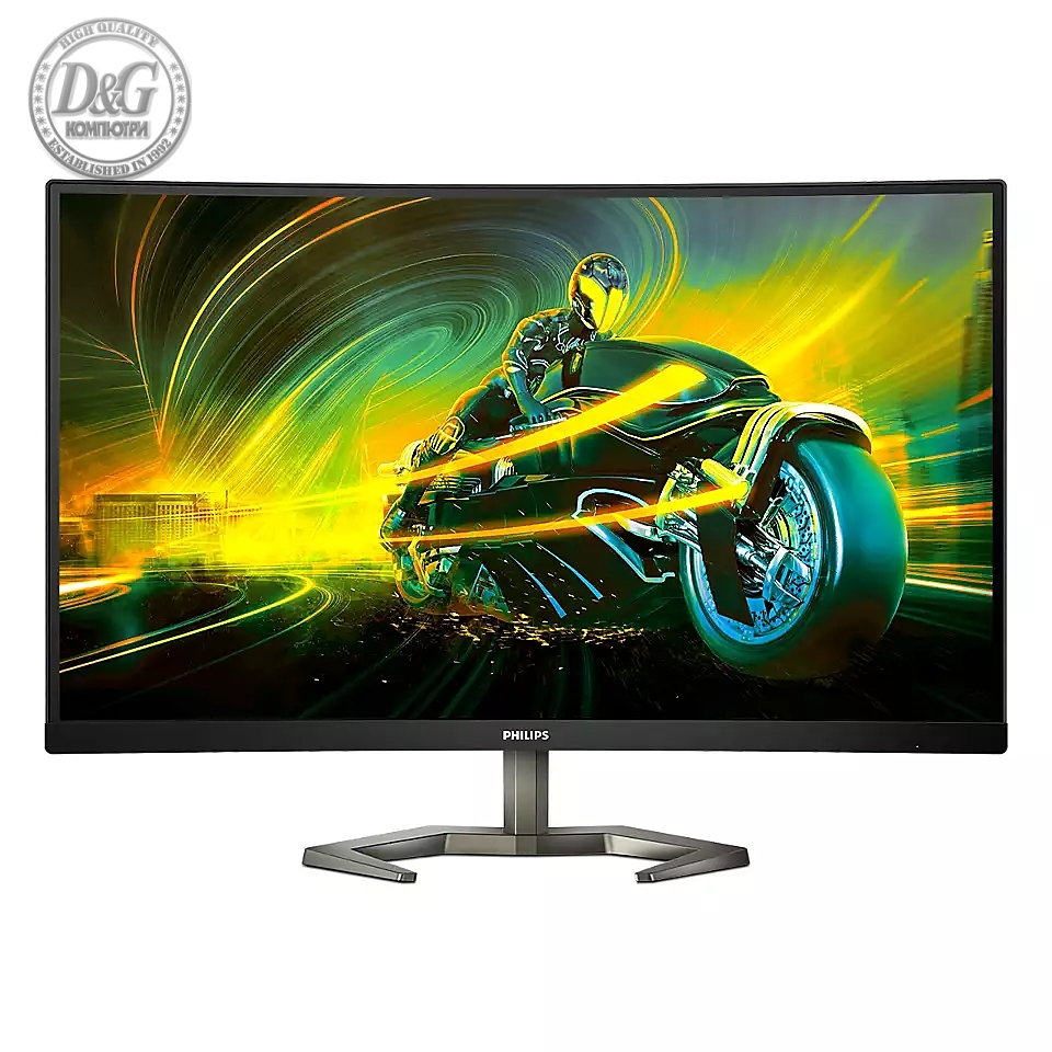 Philips Evnia 27M1C5500VL, 27" Curved 1500R VA WLED, 2560x1440@165Hz, 4ms GtG, 1ms MPRT, 250cd m/2, 4000:1, Mega Infinity DCR, Adaptive sync, FlickerFree, Low Blue Light, Tilt, 2xHDMI, DP
