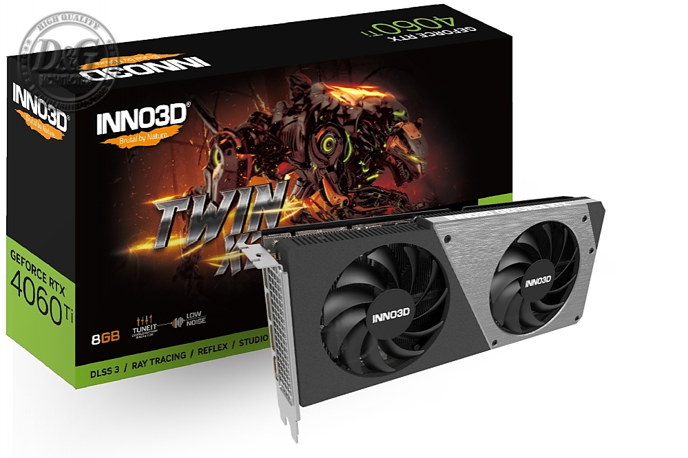 Inno3D GeForce RTX 4060 Ti 8GB GDDR6 Twin X2 OC