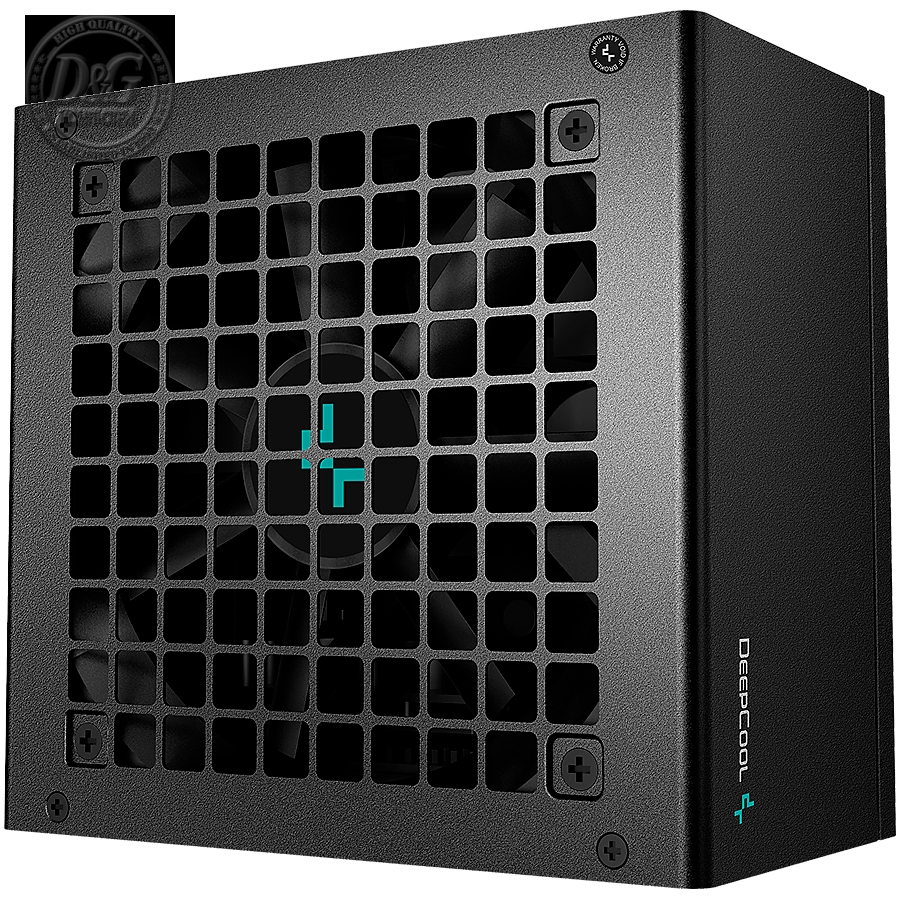 DeepCool PQ1000M, 1000W, 80 Plus GOLD, Full Japan Electrolytic Capacitors, Fully Modular, Flat Black Cables, 120mm FDB Fan, Fanless Mode, SCP/OPP/OTP/OVP/OCP/UVP, 10 Year Warranty