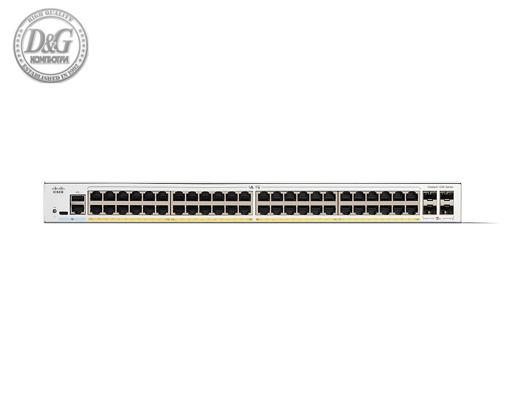 Cisco Catalyst 1200 48-port GE, 4x10G SFP+