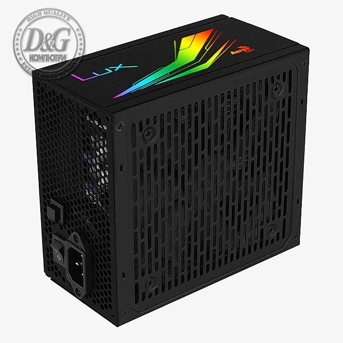 AeroCool захранване PSU 650W - 80+ Bronze, Semi-Modular LUX RGB 650M - ACPB-LM65AEC.11