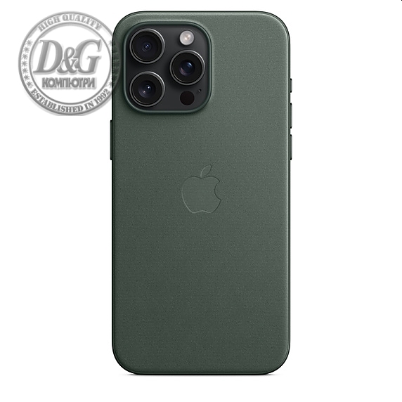 Apple iPhone 15 Pro Max FineWoven Case with MagSafe - Evergreen