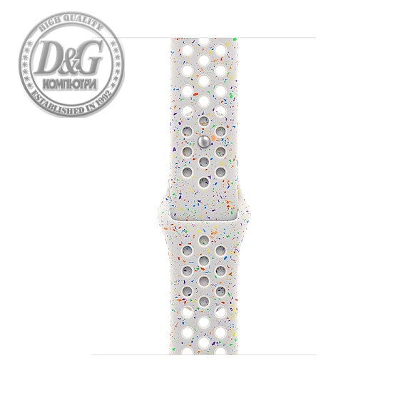 Apple 45mm Pure Platinum Nike Sport Band - M/L