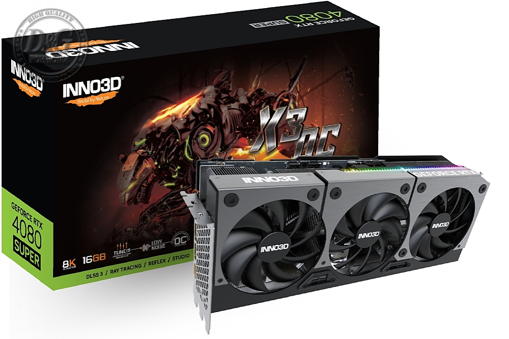 Inno3D GeForce RTX 4080 Super 16GB GDDR6X X3 OC