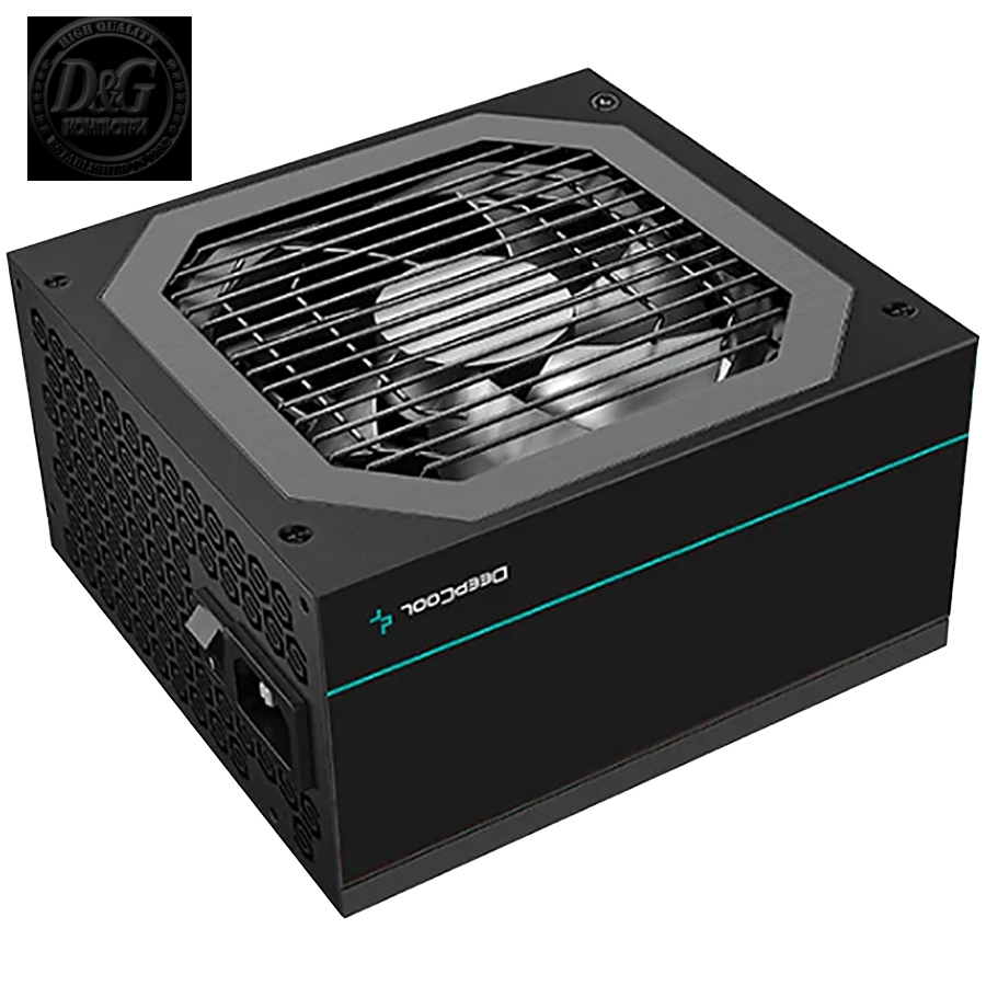 DeepCool DQ850, 850W, 80 Plus GOLD, Fully Modular, Flat Black Cables, 120mm FDB Fan, Fanless Mode, 150Г—160Г—86mm (W Г— L Г— H),  ATX12V, OVP/UVP/OCP/SCP/OPP/OTP, 10Y, DQ850-M-V2L