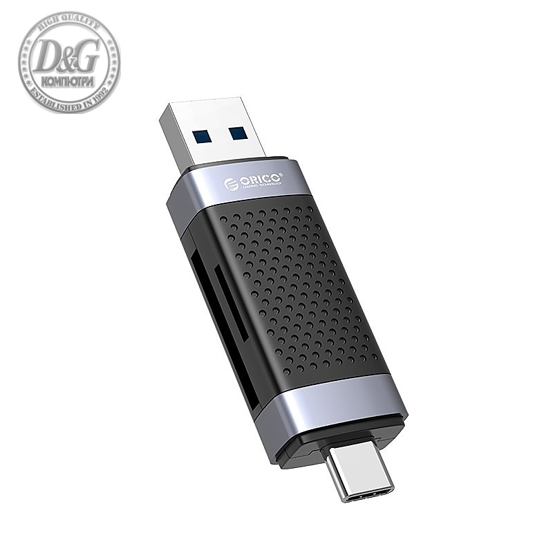 Orico ‡µ‚µ† ·° к°р‚и Card Reader USB Type C/A Black - CD2D-AC2-BK