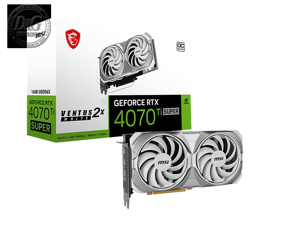MSI RTX4070TI SUP VEN 2X WH OC