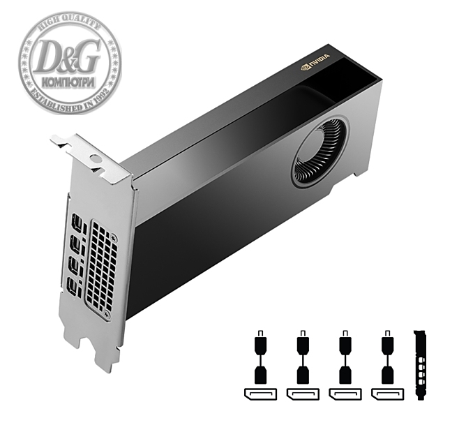 PNY Nvidia RTX 2000 16GB GDDR6 ADA Gen. LP