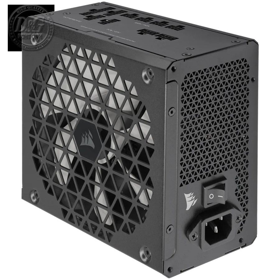 Corsair RMx Shift Series, RM750x, 750 Watt, 80 PLUS GOLD Certified, Fully Modular Power Supply, EAN:0840006653592