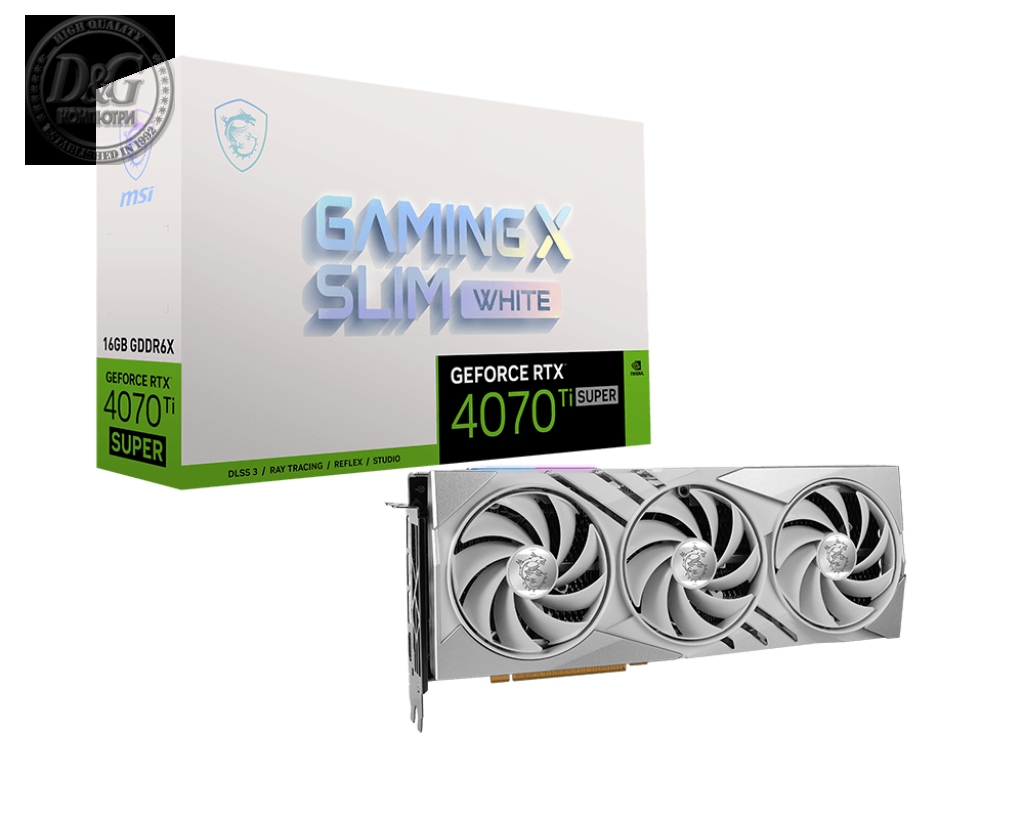 MSI RTX4070TI SUP GAM X SL WHI