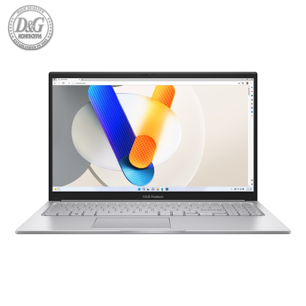 Asus Vivobook X1504ZA-NJ865,Intel i3-1215U , 1.2 GHz (10M Cache, up to 4.4 GHz, 6 cores), 15.6" FHD(1920x1080), 8 GB DDR4 ,512G PCIEG4.0 SSD, No OS,Cool Silver