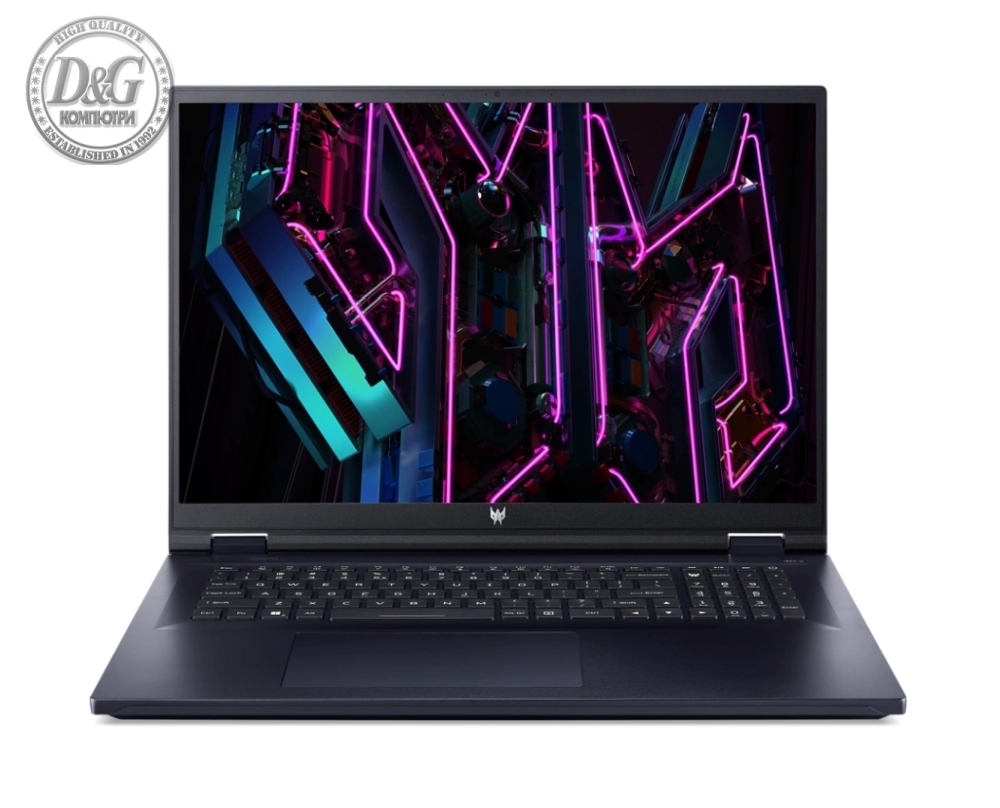 Acer Predator Neo 18, PH18-72-9568, Intel Core i9-14900HX (up to 5.70GHz,36MB) 18" WQXGA(2560x1600) IPS 240Hz, 2*16GB DDR5 5600MHz, 2048GB PCIe NVMe SSD, RTX 4080 12GB GDDR6, Micro SD, Killer WiFi7 802.11ax, BT, FHDcam, RGB-backlit Kb, Black, Win 11 Home