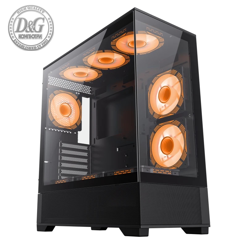 Gamemax кутия Case EATX - Vista AB - Addressable RGB