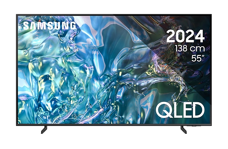 Samsung 55" 55Q60D AI 4K QLED, SMART, Wireless, Network, PIP, Bluetooth 5.2, 3xHDMI, 2xUSB, Black
