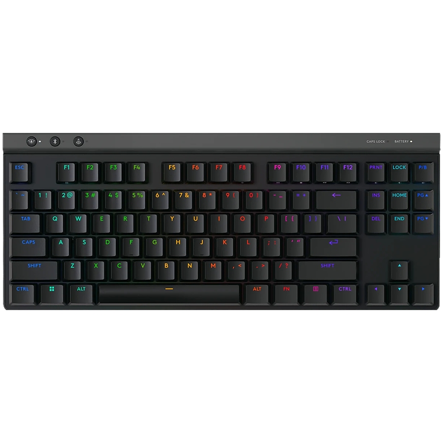 LOGITECH G515 TKL Gaming Keyboard - BLACK - US INT'L - 2.4GHZ/BT - EMEA28i-935 - TACTILE
