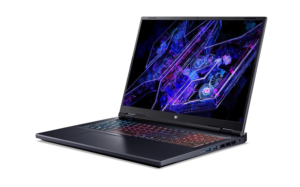 Acer Predator Neo 18, PHN18-71-93W3, Intel Core i9-14900HX (up to 5.80GHz, 36MB), 18" WQXGA (2560x1600) IPS 165Hz, 16GB DDR5 5600MHz, 1024GB PCIe SSD, RTX 4070 8GB GDDR6, Killer Wi-Fi 6AX 1650i, BT, MicroSD reader, Backlit KB, Win 11 Home, Black