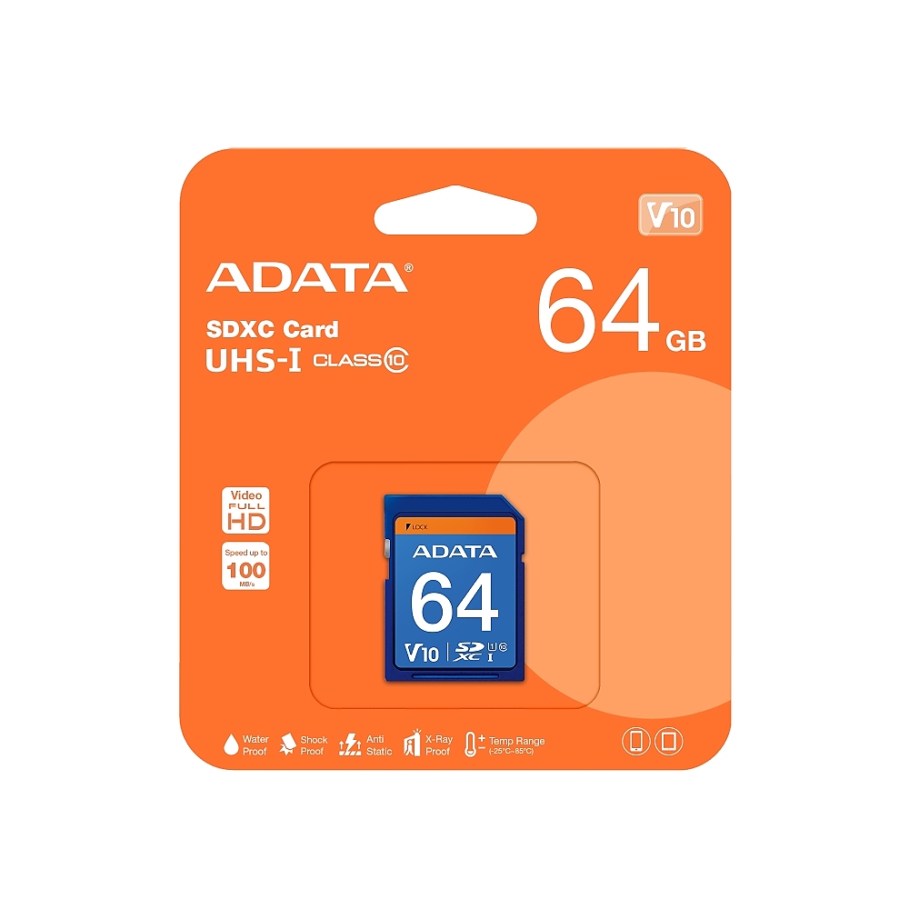 ADATA 64GB SDXC UHS-I CLASS 10