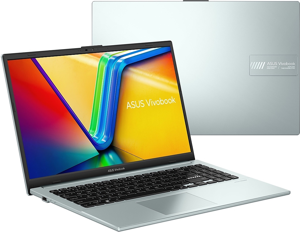 Asus Vivobook Go E1504FA-NJ311W AMD, Ryzen R5-7520U,15.6" FHD (1920x1080),16GB (on bd) DDR5 , 512GB SSD,  AMD Radeon Graphics,Backlit ,Chiclet Keyboard Windows 11, Silver