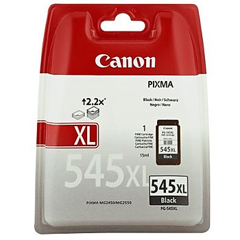 Canon PG-545XL BK + Canon Photo Paper Variety Pack A4 & 10 x 15cm (VP-101)