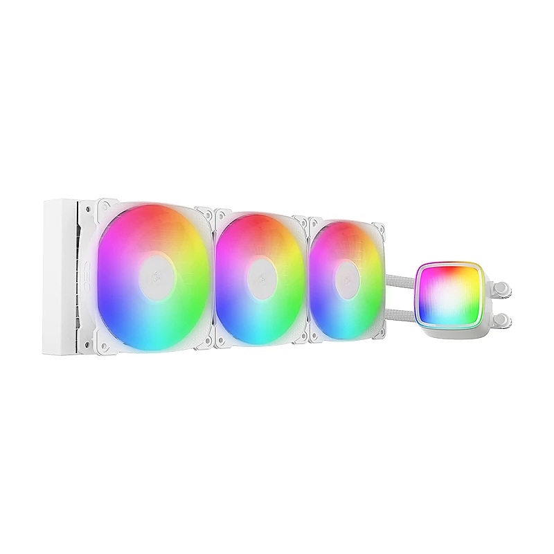 Geometric Future водно охлаждане Water Cooling - Eskimo Pro 360 White - Addressable RGB, LGA1851/AM5