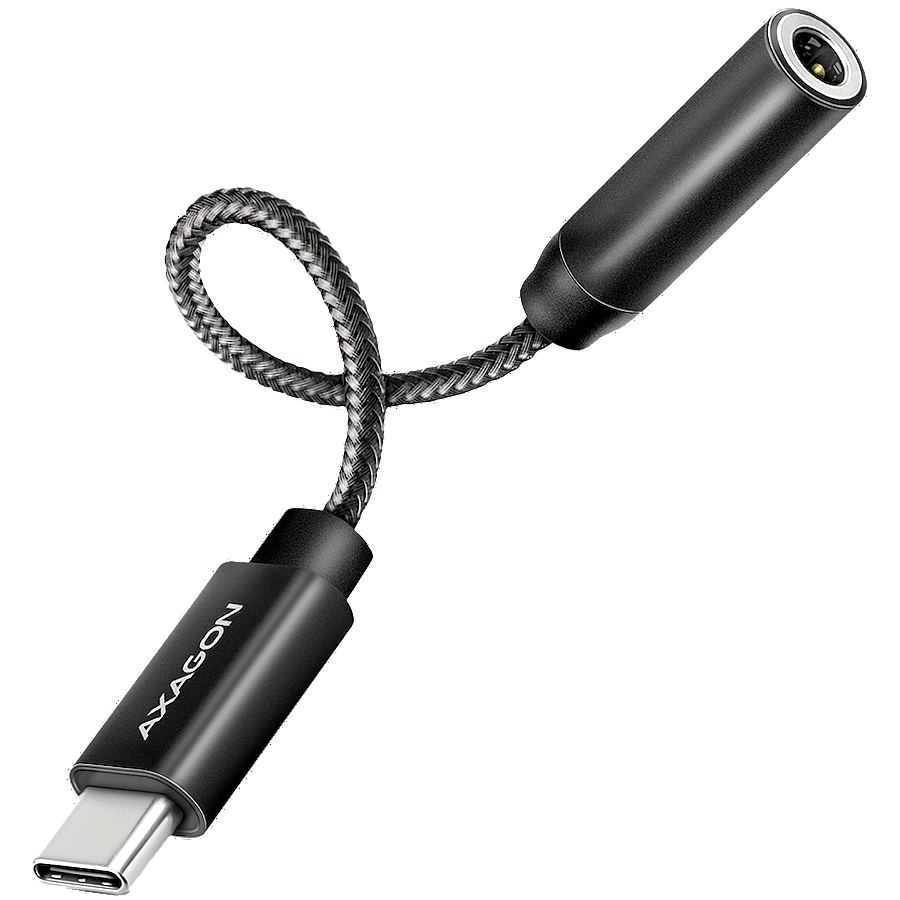 AXAGON ADA-HC USB-C - 3.5mm (F) connector, Hi-Res DAC, Audio Adapter 32bit 384kHz