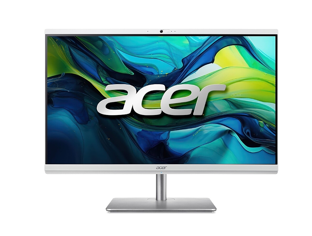Acer Aspire C27-195ES, 27" FHD(1920x1080) non touch, Intel Core Ultra 5 125U (up to 4.30GHz, 12MB ),1*16GB DDR5, 512 GB PCI-e SSD + M.2 free slot, no DVD, Intel Graphics, Kbd & Mouse Wireless, RJ-45, WiFi AX & BT, Height Adj., No OS, 2Y Warranty