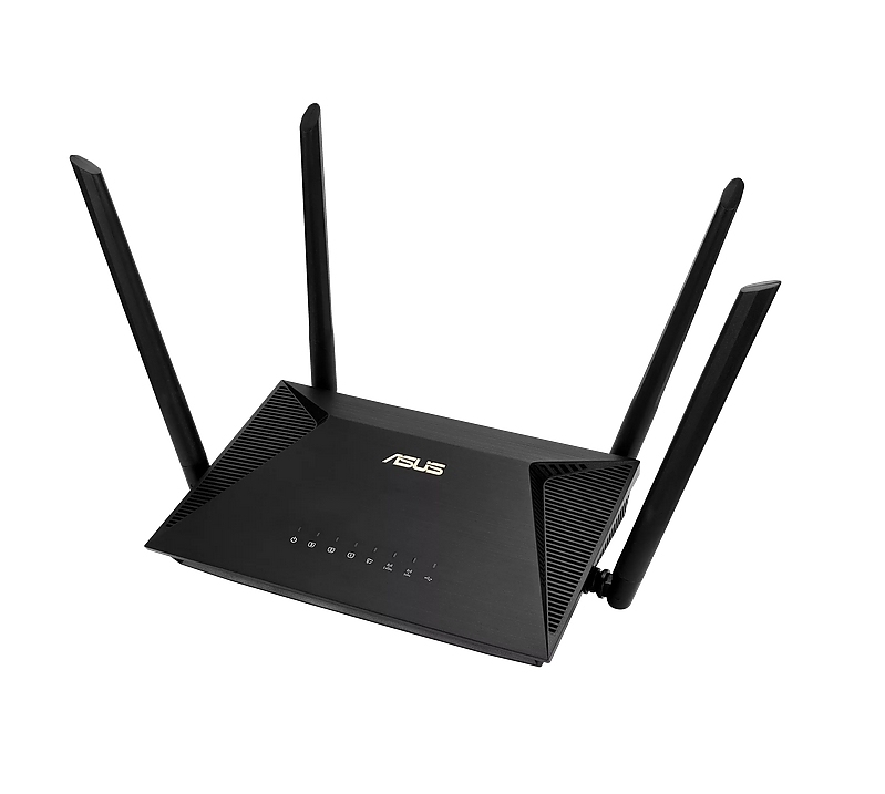 Asus Wireless Router, RT-AX52, Dual-Band, Dual-Core 1.3GHz CPU, 128MB/256MB, Gigabit, Instant Guard, Traditional QoS, VPN server/client, IPTV, OFDMA, Beamforming, AiMesh