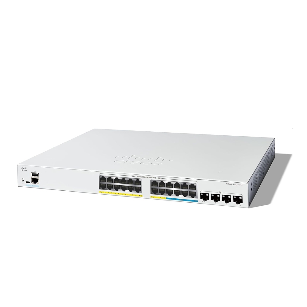Cisco Catalyst 1300 8-port 2.5GE, 16-port GE, PoE, 4x10G SFP+