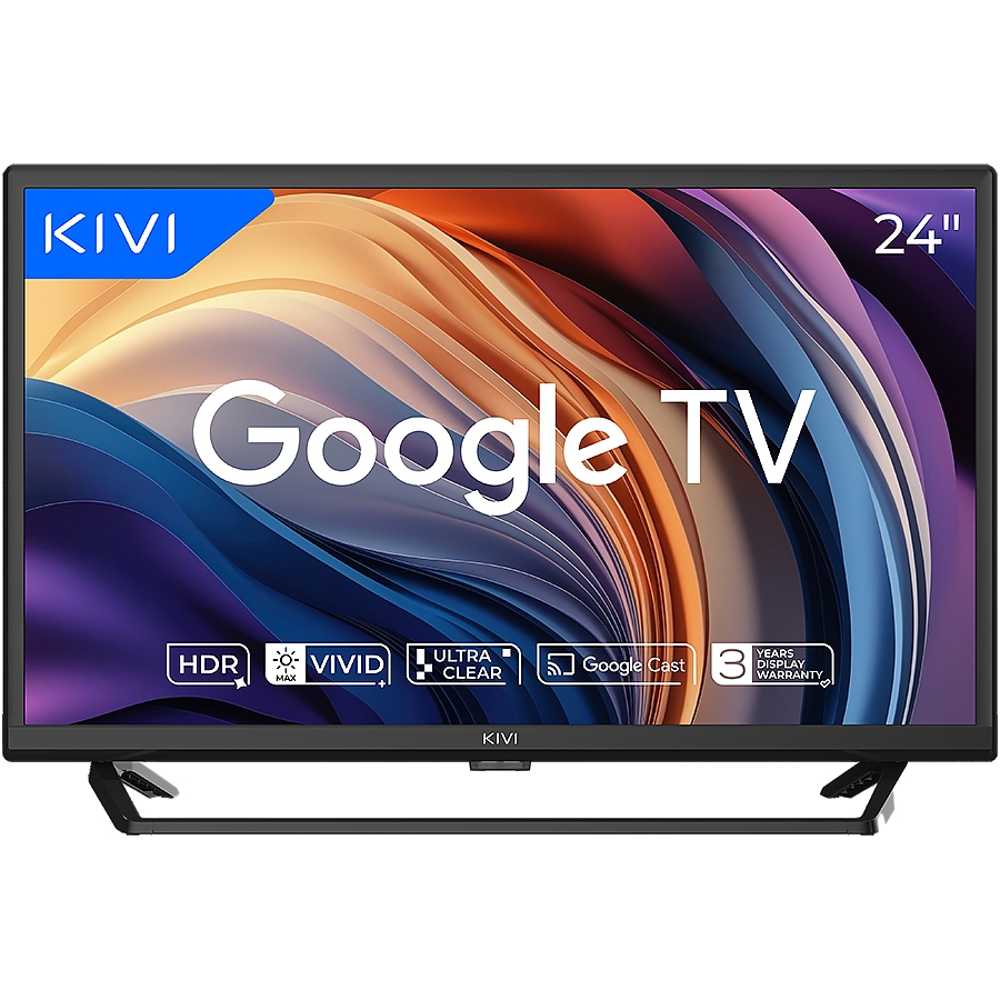 TV KIVI 24H710QB 24'' LED Google TV, Dolby Audio, HDR, Max Vivid