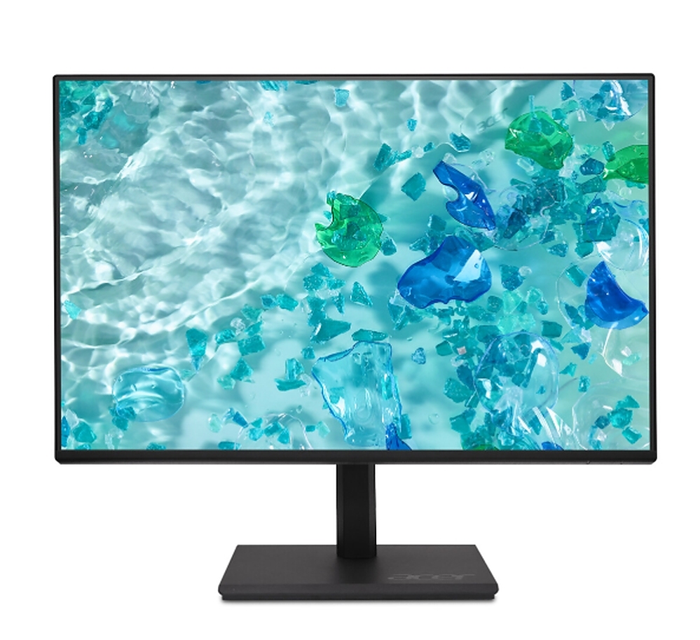 Acer Vero B247YGbmiprx, 23.8" IPS LED, ZeroFrame FHD (1920x1080) AG, 4ms (GTG), 120Hz, 100M:1, 1500:1, 250nits, 99% sRGB, Flicker-Less, BlueLightShield,HDMI, VGA, DP, Speakers 2x2W, Audio In/Out, ERGOstand, TUV, Energy Efficiency Class C, VESA, Black