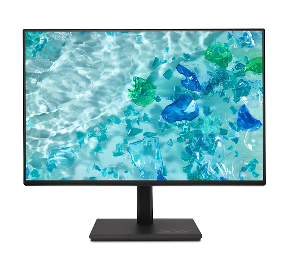 Acer Vero B247YGbmiprzx, 23.8" IPS LED, ZeroFrame FHD (1920x1080) AG, 4ms (GTG), 120Hz, 100M:1, 1500:1, 250nits, 99% sRGB, HDMI, VGA, DP, USB3.2x4 USB-B(1up 4down), Speakers 2x2W, Audio In/Out, ERGOstand, TUV, Energy Efficiency Class C, VESA, Black