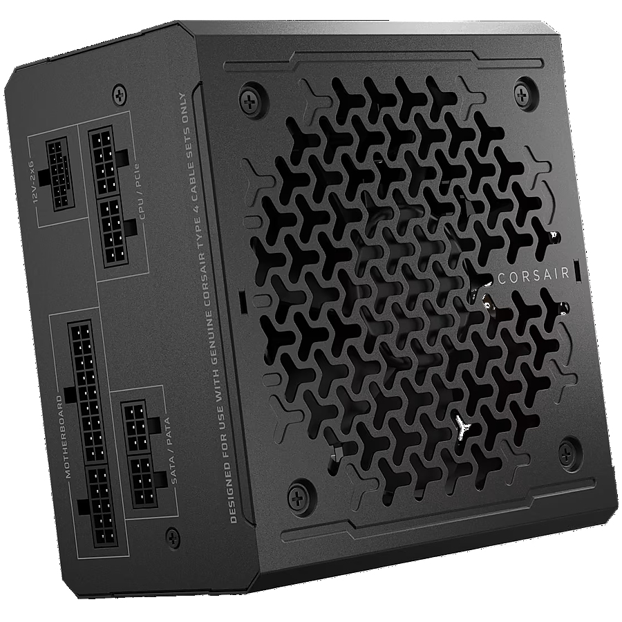 Corsair 2025 RMe Series, RM650e, 650 Watt, ATX 3.1, PCIe 5.1, Cybenetics GOLD Certified, Fully Modular Power Supply