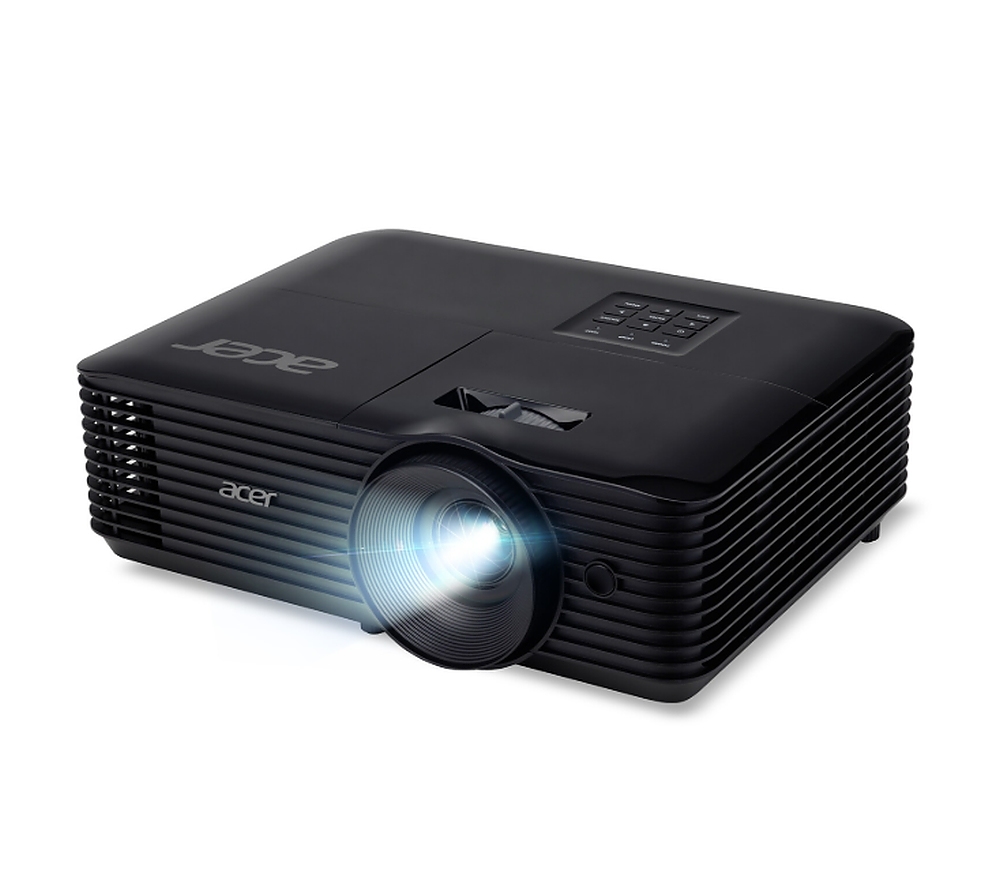 Acer Projector X139, DLP, WXGA (1280x800), 5000 ANSI Lum, 20 000:1, 1.3x, 3D ready, VGA in/out, 2xHDMI, RCA, Audio in/out, USB type A (5V/1A), RS232, Lamp life up to 15000h, Auto Keystone, Speaker 1x3W, 2.8kg, Black