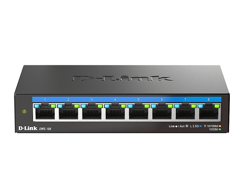 D-Link 8-Port Multi-Gigabit Unmanaged Switch