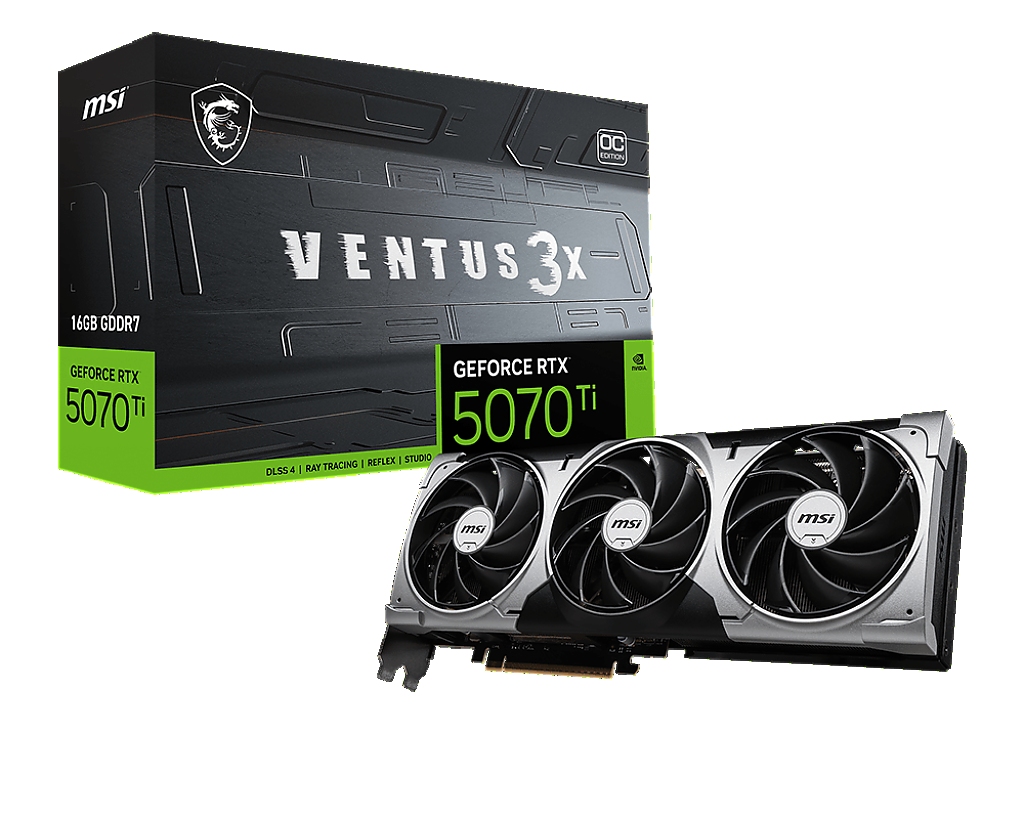 MSI RTX5070TI 16G VENTUS 3X