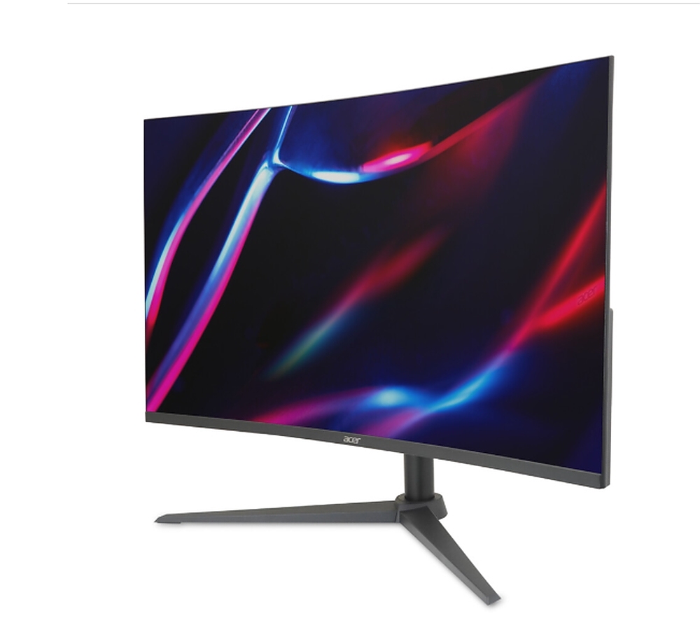 Acer Nitro XZ320QUS3bmiiphx, 31.5" VA 1500R, Curved Screen/TFT, ZeroFrame, QHD (2560x1440) LED AG, FreeSync Premium, 180Hz, 1ms(VRB), 100M:1, 250nits, 2xDP, 2xHDMI, Audio out, Speaker 2Wx2, ERGOstand, Black