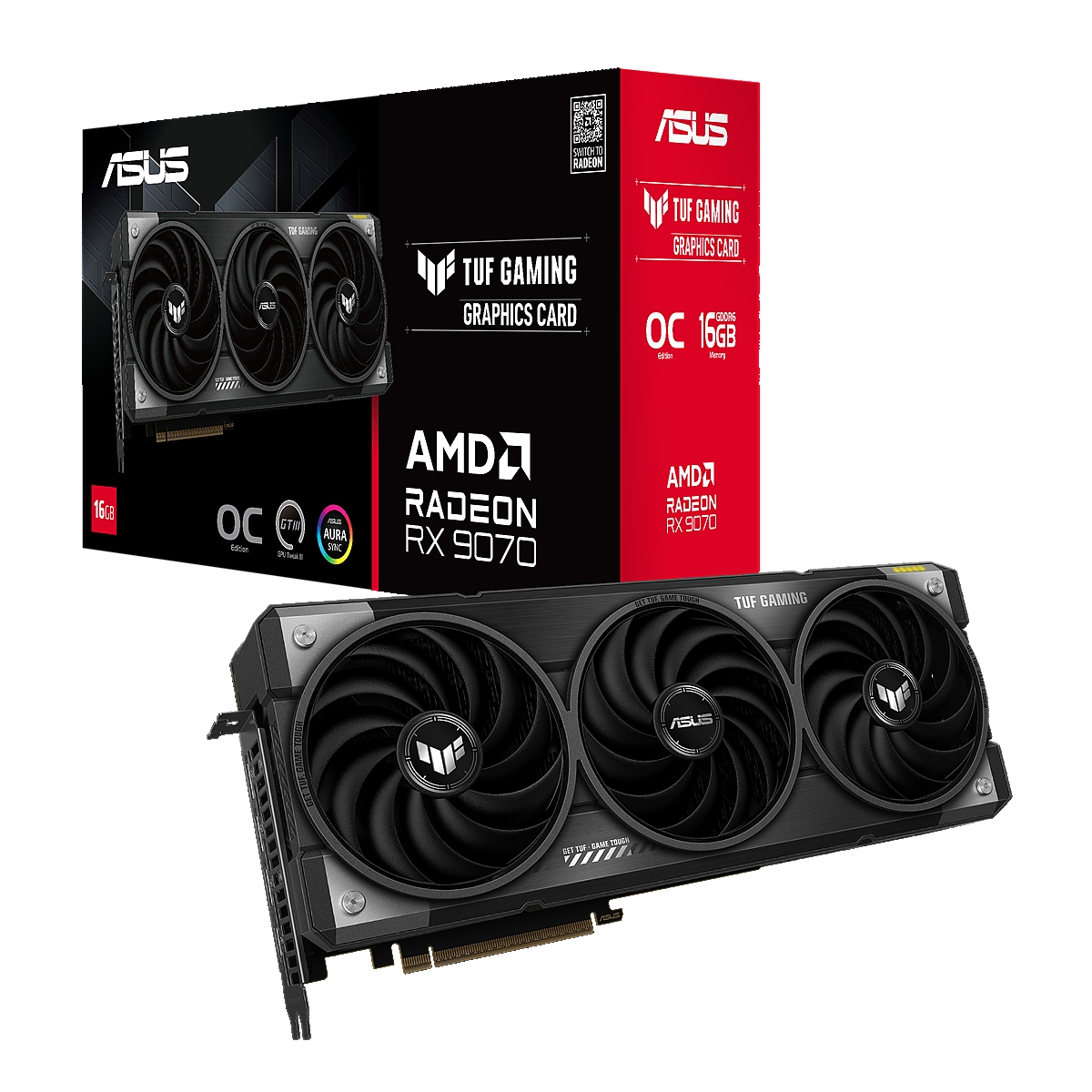 ASUS TUF-RX9070-O16G-GAMING
