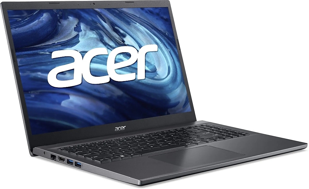 Acer Extensa EX215-55-347A, Intel Core i3-1215U (up to 4.4 GHz, 10MB), 15.6" FHD (1920x1080), 8GB DDR4, SSD 512GB NVMe, Intel UMA, RJ-45, 802.11ax, HD camera, BT, No OS, Gray