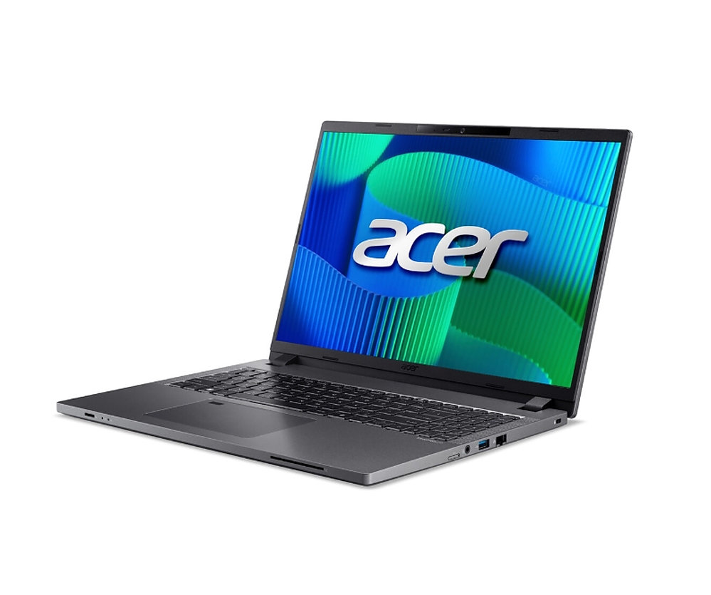 Acer Travelmate P2 TMP216-51-G2-TCO-53M1, Intel Core i5 1334U (3.4GHz up to 4.6Ghz,12MB), 16'' WUXGA (1920 x1200) IPS, 16GB DDR5  (1 slot free), 512GB PCIe NVMe SSD+ HDD ugrade kit, TPM 2.0, FPR, WiFi 6E, BT 5.3, KB Backlit, Win11 PRO EDU, 3Y Warranty