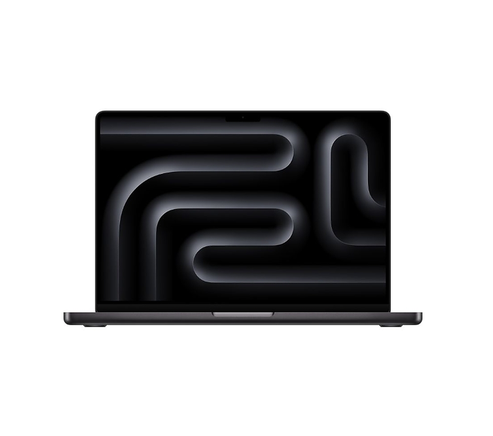 Apple 14-inch MacBook Pro: Apple M4 chip with 10-core CPU and 10-core GPU, 16GB, 512GB SSD - Space Black, US keyboard