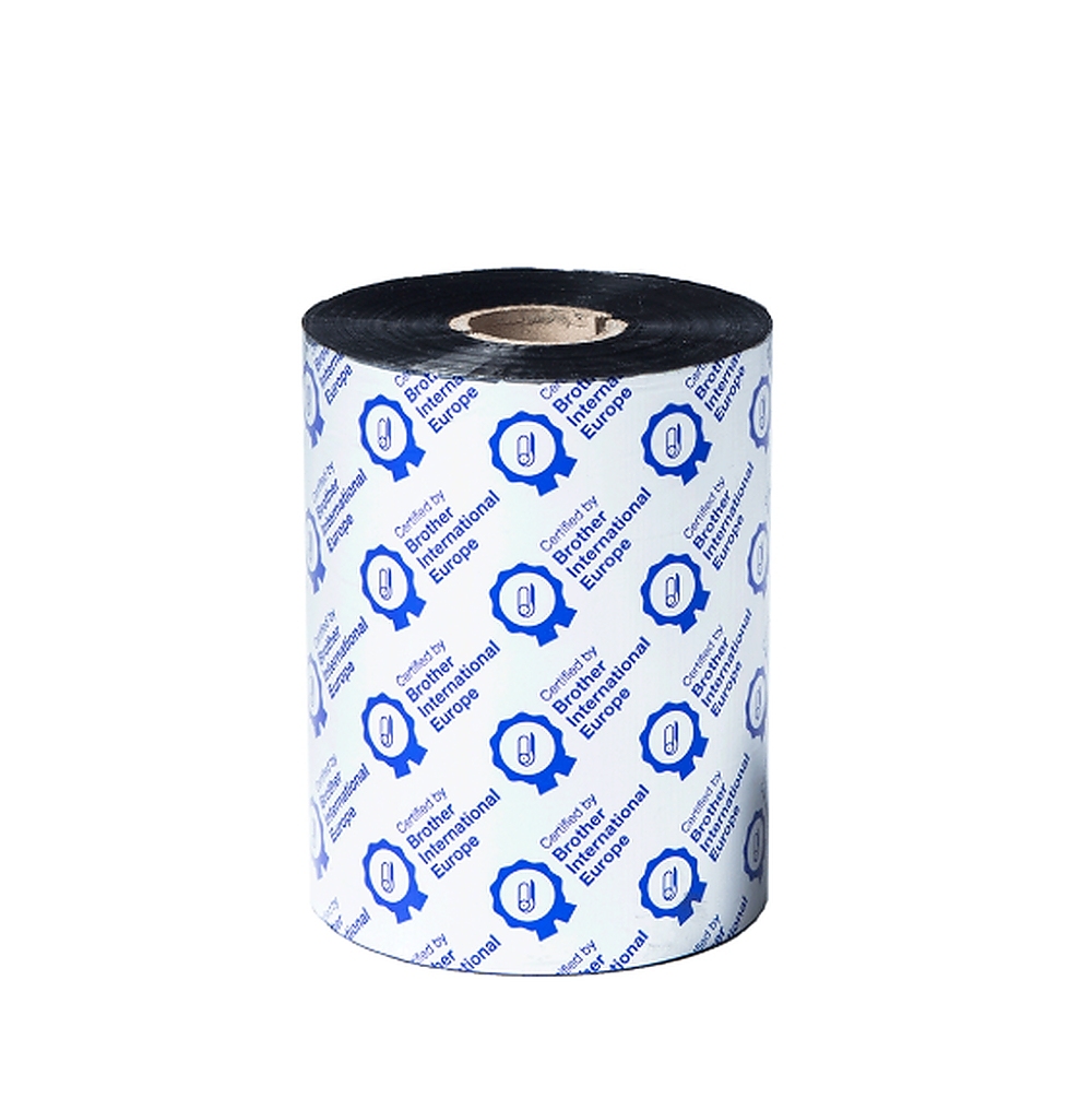 Brother Premium Wax/Resin black 110mm x 600m (PK OF 6)